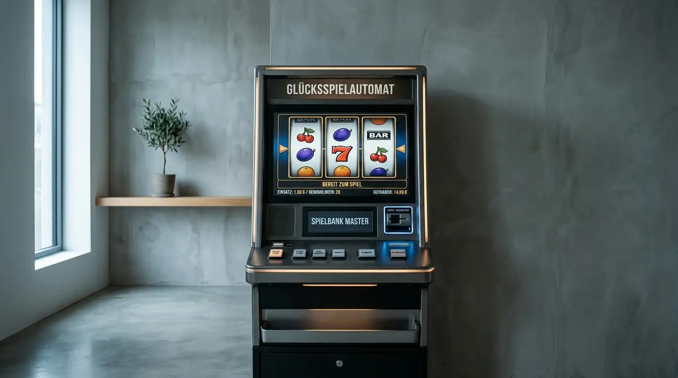 Bild eines Casino-Wettspielautomaten