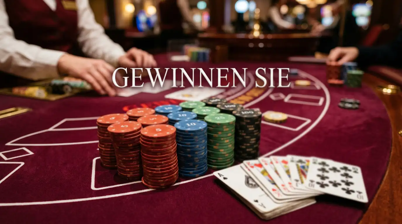 Bild von der Vorbereitung für Casino-Wetten