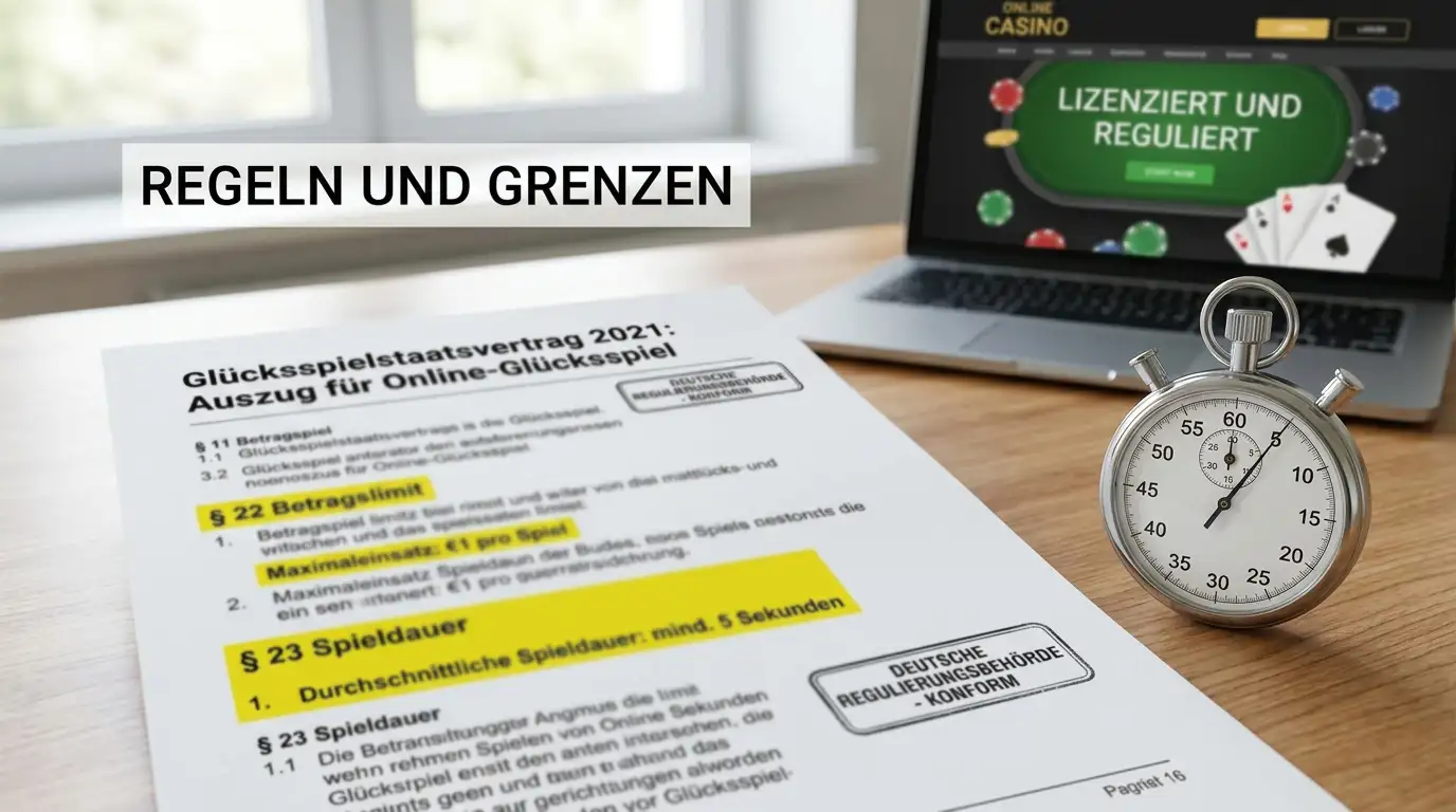 Deutsche Regulierungsvorschriften für Online-Glücksspiel im Überblick