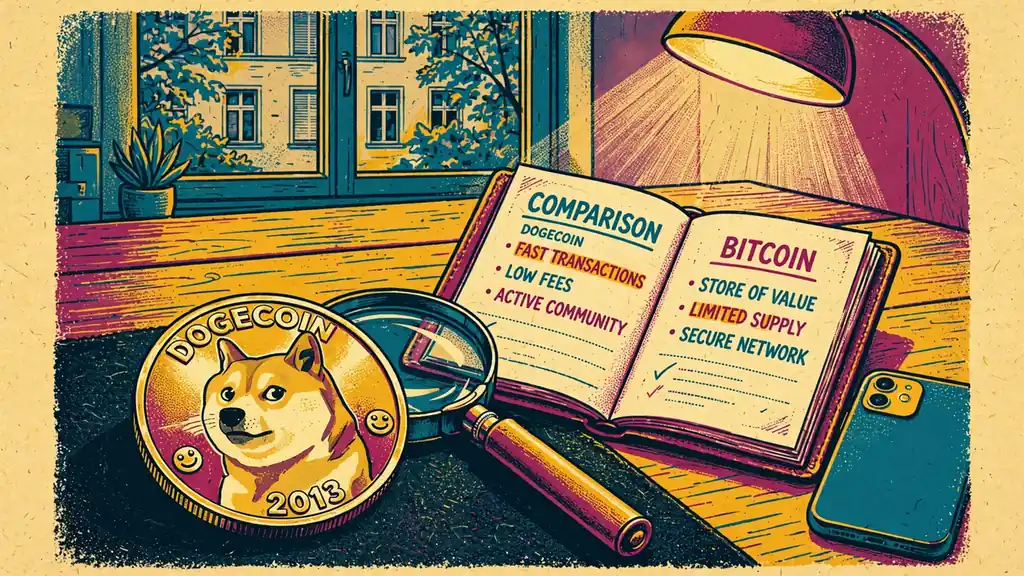 Dogecoin-Casino-Vergleich: Auswahl und Bedingungen