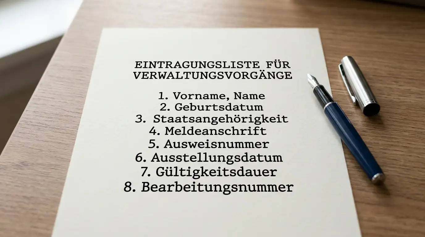 Whitelist-Dokument der deutschen Glücksspielbehörde mit einer Auswahl lizenzierter Anbieter