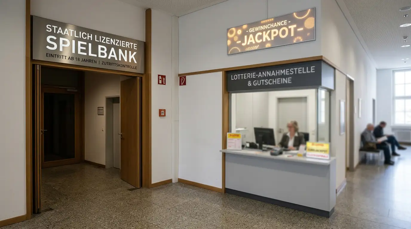 Legale Jackpot-Wege in Deutschland: Spielbank und Lotterie